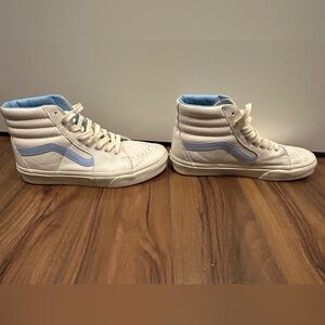 Vans White High-Top Sneakers, women’s size 9